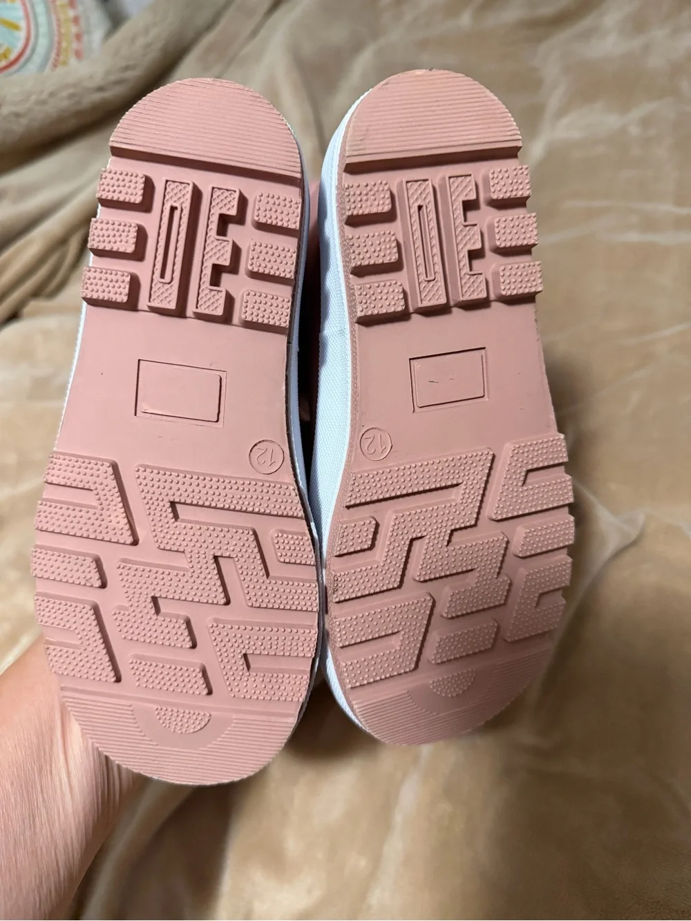 Kidorca Pink Waterproof Rain Boots Girls Size 12